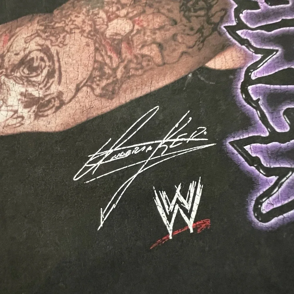 WWE Undertaker‎ Washed Black T-Shirt Size X-Small Never Worn NWT